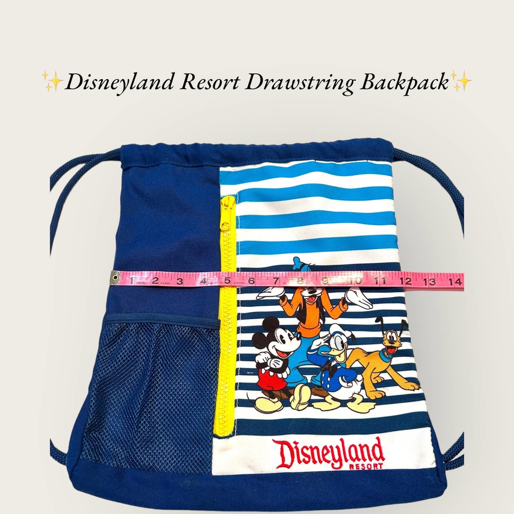 ✨Disneyland Resort Drawstring Backpack✨ - Picture 3 of 10